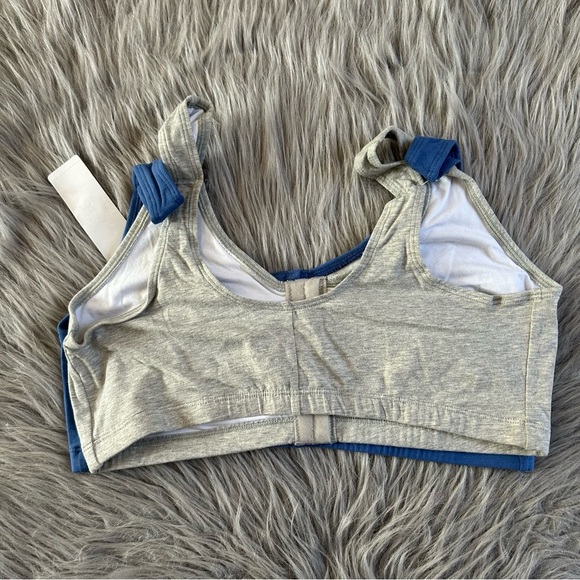 Fruit Of The Loom Two‎ Pack Wireless Bra Women’s Size 40 Front Closure Wirefree - Picture 4 of 6